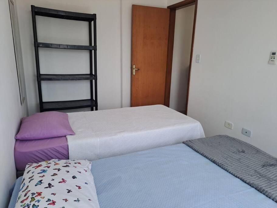 Apto Aconchegante Beira Mar Com Ar No Quarto Solemar Zewnętrze zdjęcie