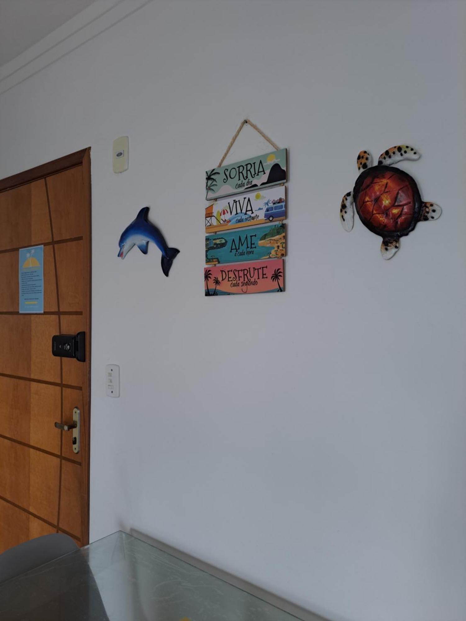 Apto Aconchegante Beira Mar Com Ar No Quarto Solemar Zewnętrze zdjęcie