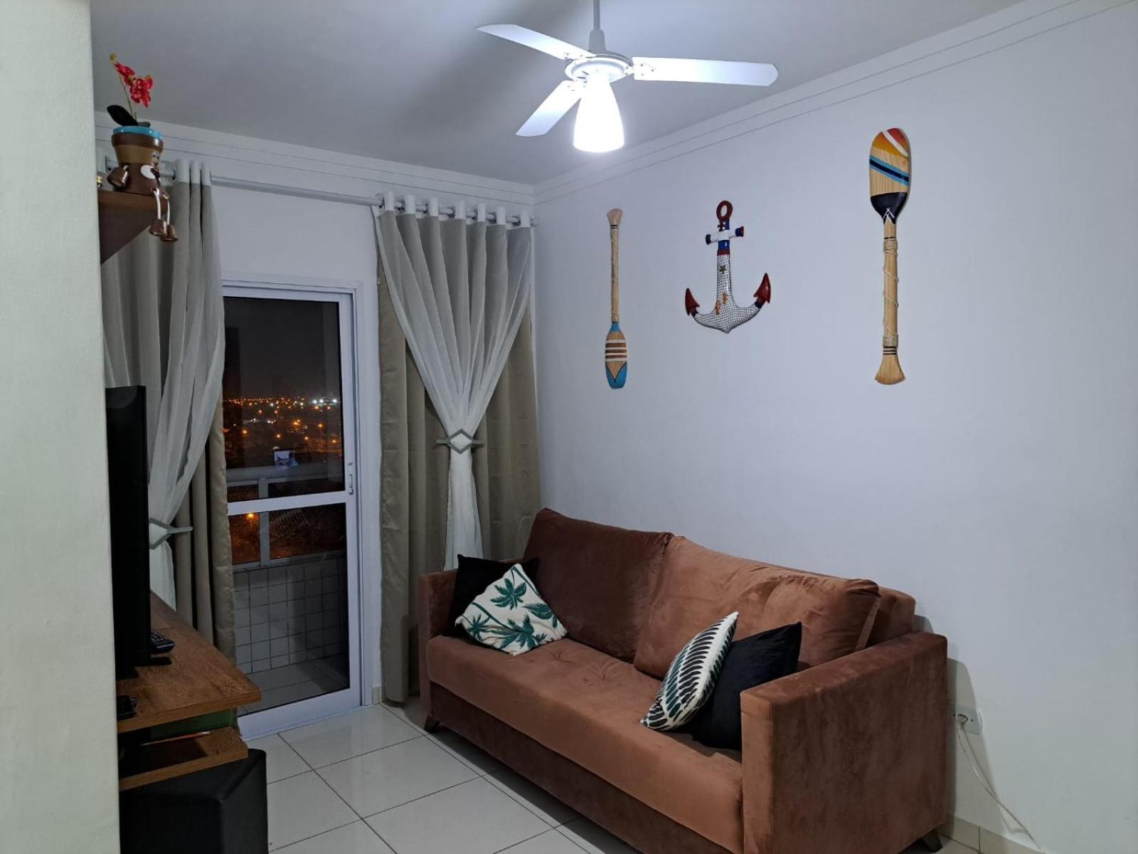 Apto Aconchegante Beira Mar Com Ar No Quarto Solemar Zewnętrze zdjęcie